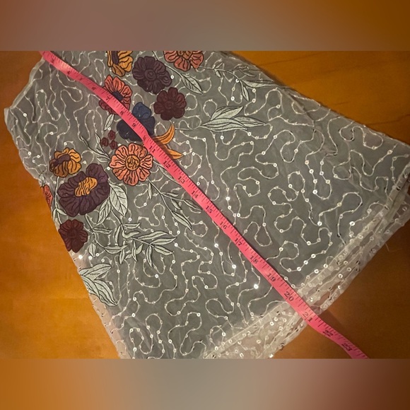 NWT Seen Worn Kept Embroidered Sequined Cami size XL - Picture 4 of 6